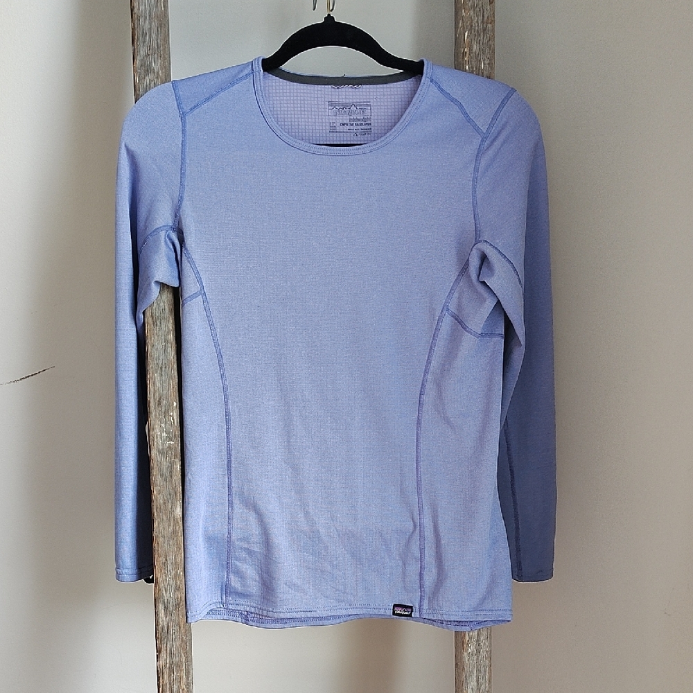 Patagonia Light Blue Long Sleeve Shirt
